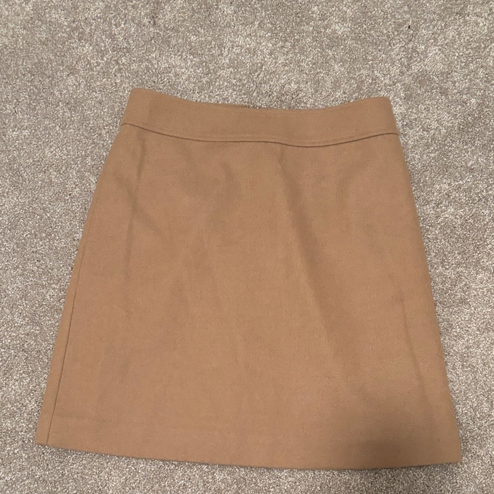 J. Crew Wool Blend Mini Skirt